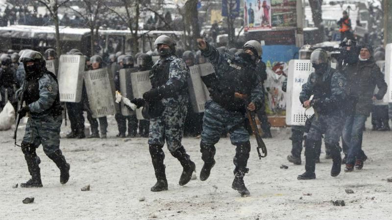 У Києві нарешті впіймали "беркутівця", що лупцював активістів