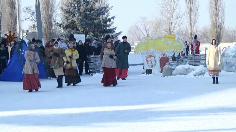 Как харьковские курсанты воспроизводили Вертеп для школьников