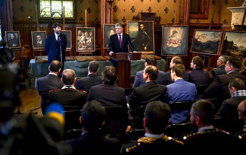 Украина вернет Италии украденные картины стоимостью 16 миллионов евро Украина вернет Италии украденные картины стоимостью 16 миллионов евро
