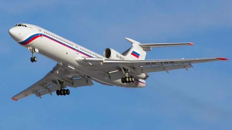 Журналіст опублікував фото  російського Ту-154 перед вильотом 