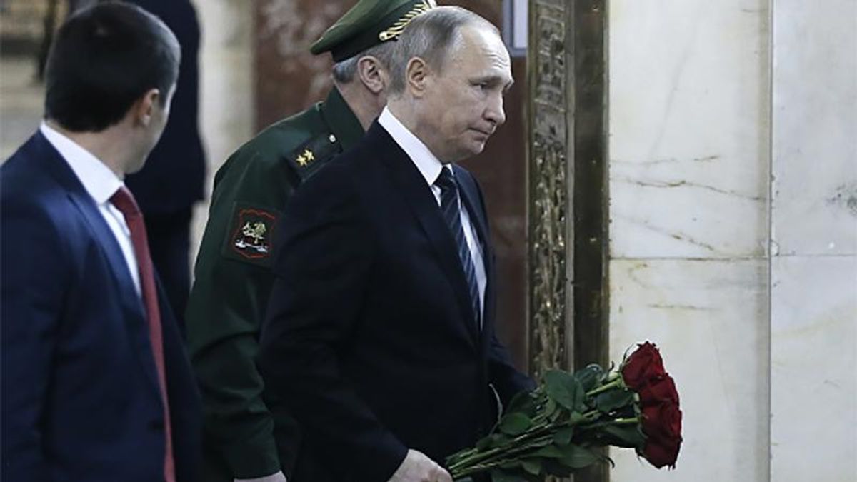 Путін оголосив траур через катастрофу Ту-154 