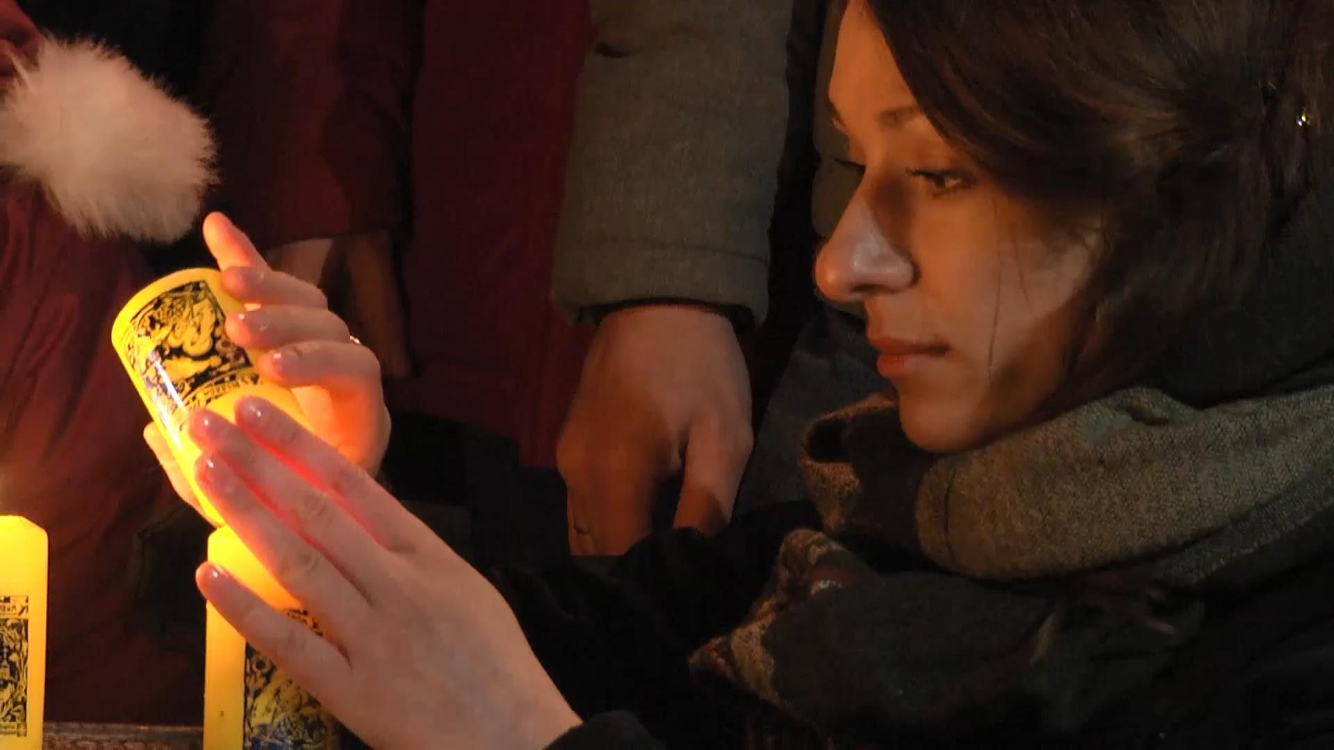Волонтеры провели трогательную акцию в центре Киева
