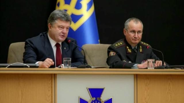 Грицак підтвердив, що Порошенко вночі приїжджав в СБУ Грицак підтвердив, що Порошенко вночі приїжджав в СБУ