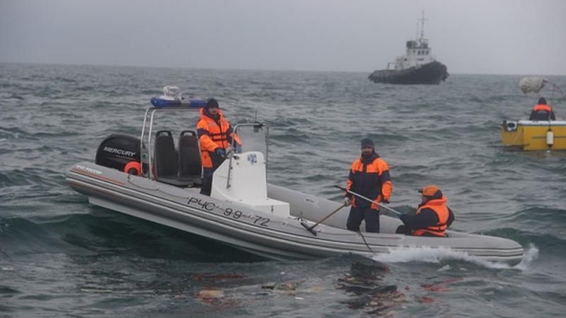 Міноборони РФ оприлюднило перші результати операції щодо падіння Ту-154 Міноборони РФ оприлюднило перші результати операції щодо падіння Ту-154