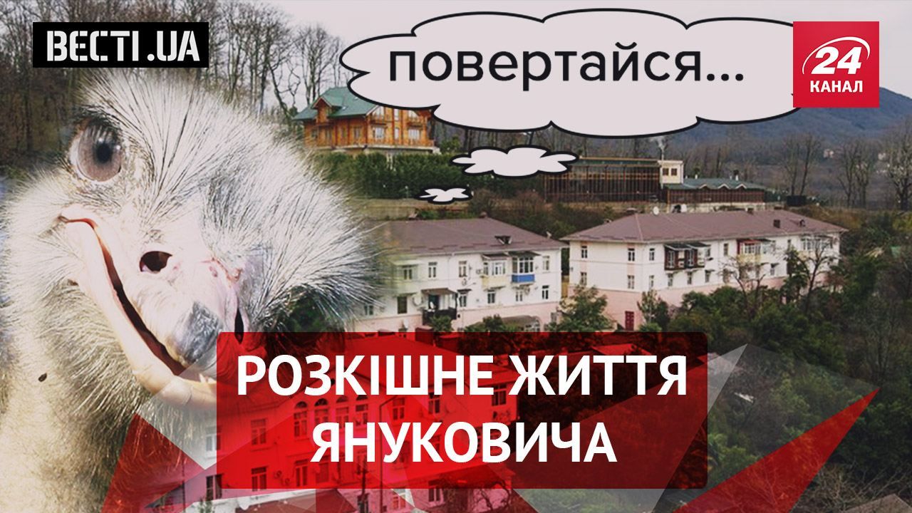 Вєсті.UA. Карма Януковича і його розкішна дача. Мажорний корпоратив податківців