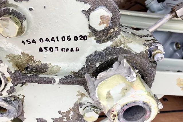 Ту-154, Катастрофа, уламки Ту-154, Катастрофа, уламки