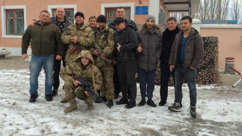 "95 квартал" приїхав до українських військових