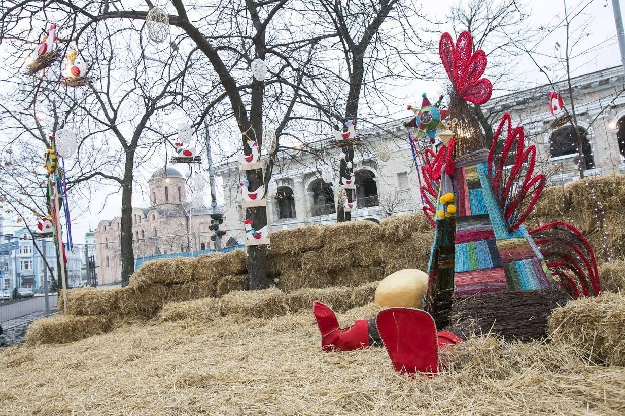 У Києві з’явився оригінальний півень: опублікували фото У Києві з’явився оригінальний півень: опублікували фото