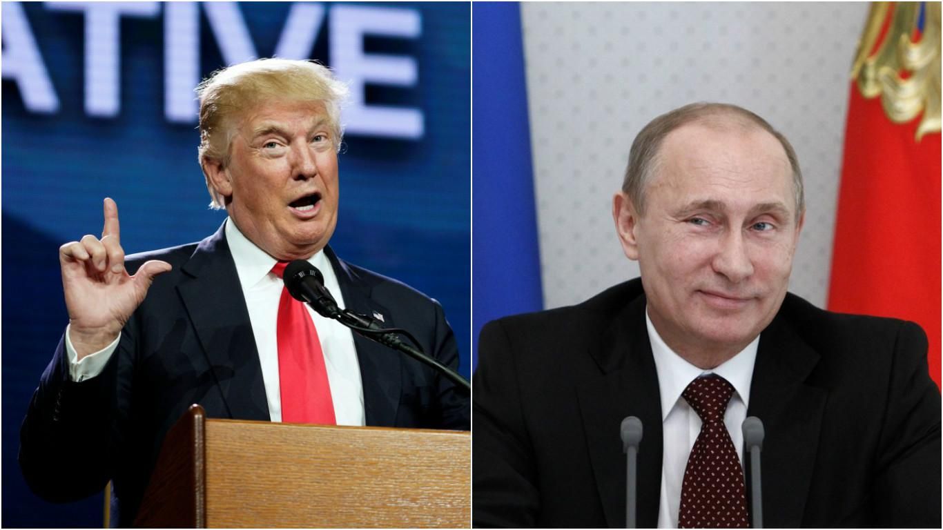 Трамп похвалил Путина и назвал его "очень умным"
