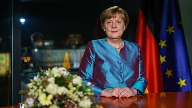 Меркель в новогоднем обращении призвала быть оптимистами