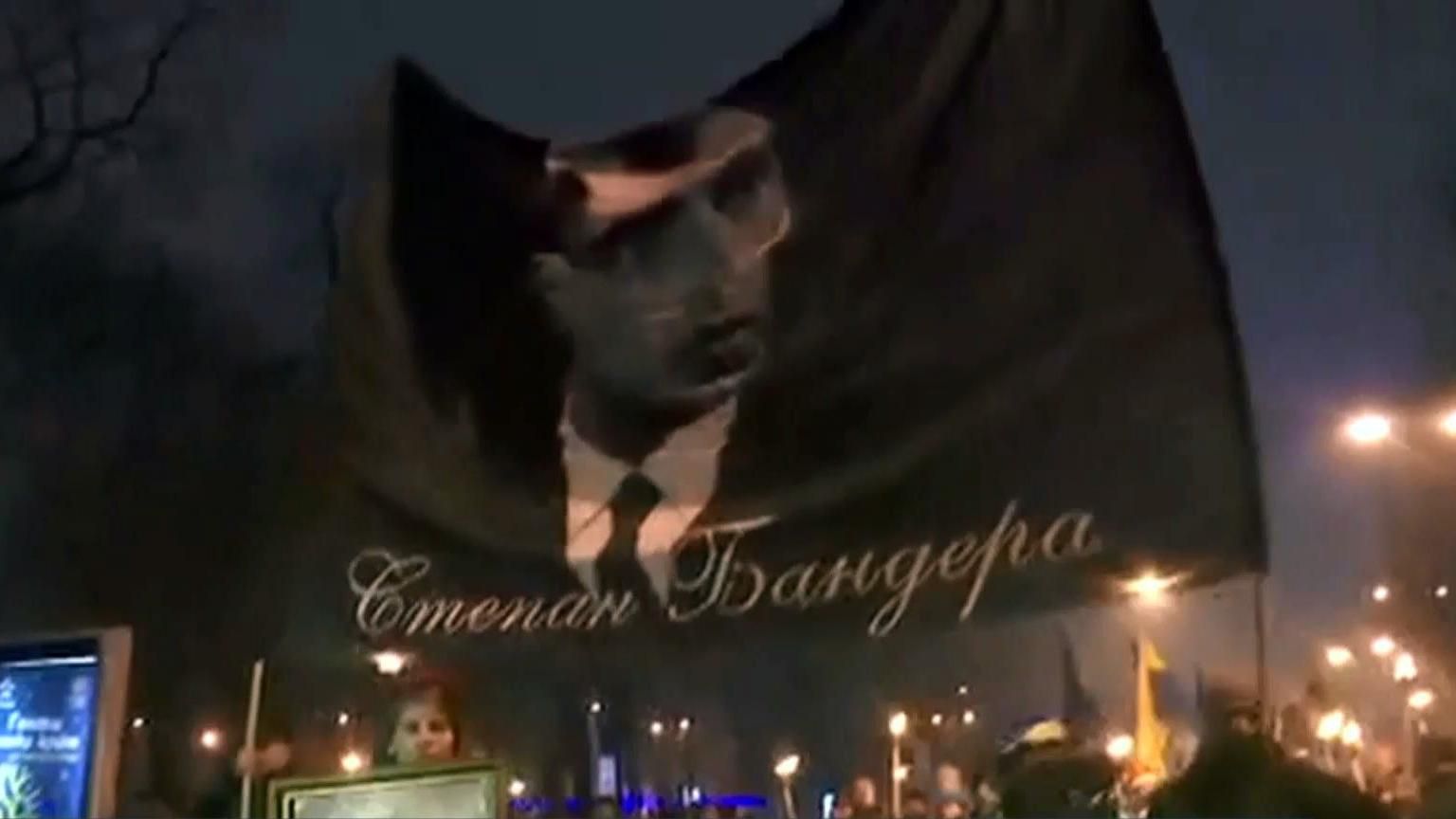 Как в Киеве прошел марш в честь Бандеры Как в Киеве прошел марш в честь Бандеры