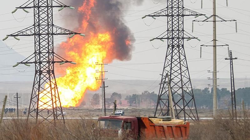 Вибух на газопроводі стався в Азербайджані 