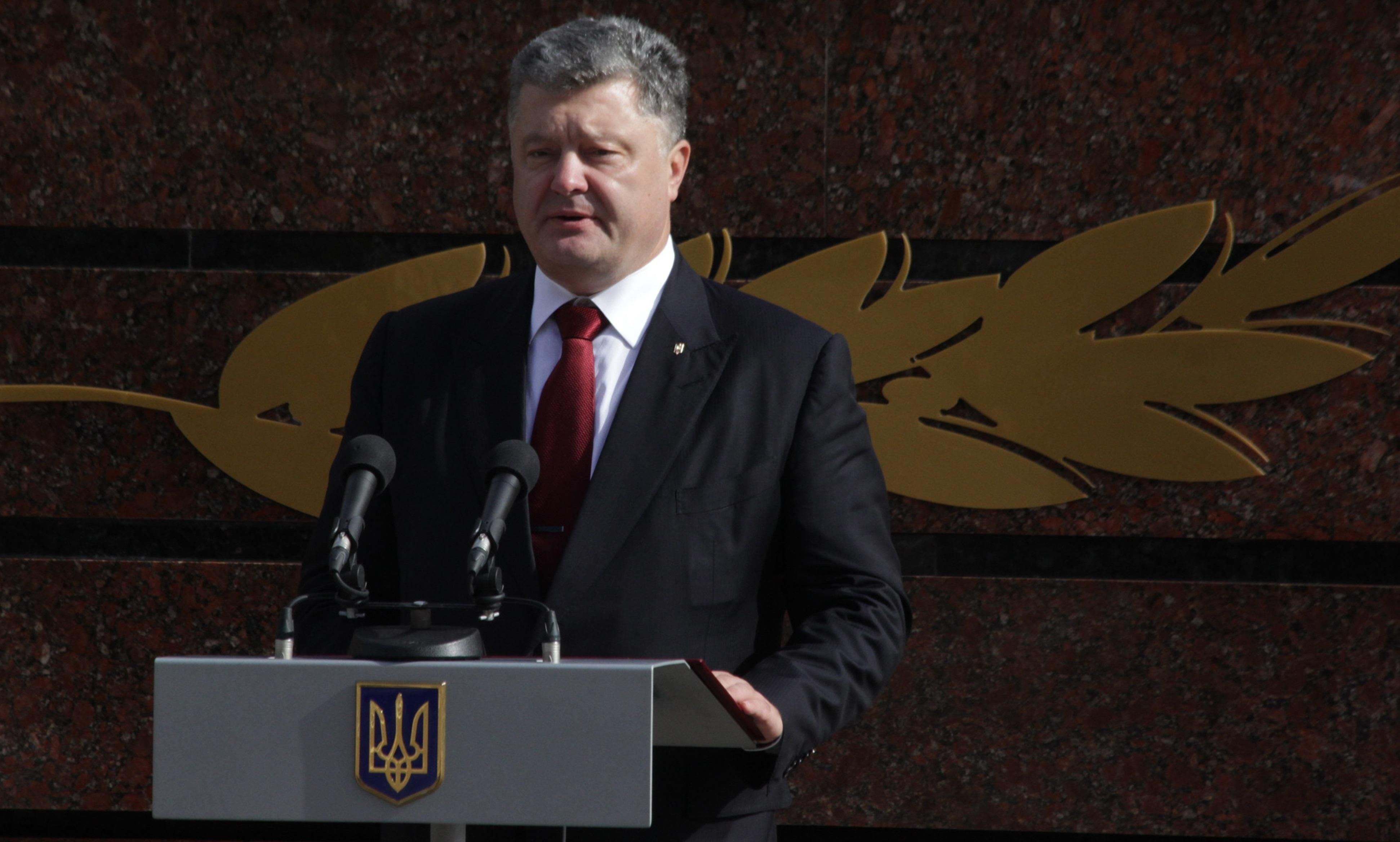 Порошенко сделал заявление о партнерстве с США Порошенко сделал заявление о партнерстве с США