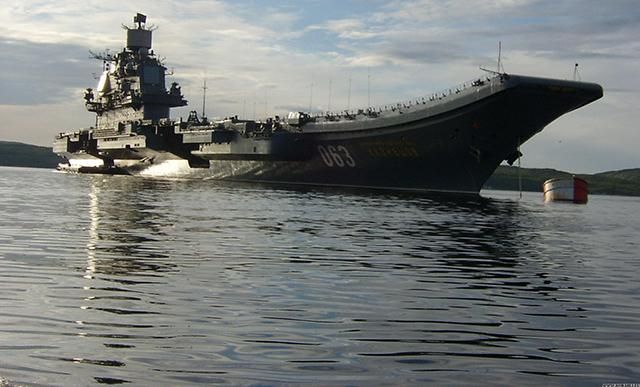 Горезвісний "Адмірал Кузнєцов" може покинути Середземне море Горезвісний "Адмірал Кузнєцов" може покинути Середземне море