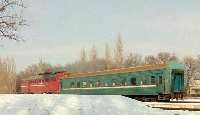Потяг з одним вагоном запустили у Криму