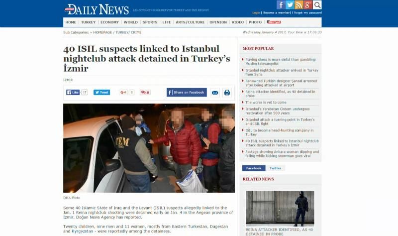 В Турции задержали россиян, которые вероятно причастны к теракту в Стамбуле