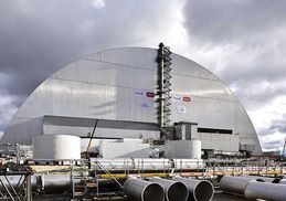 Радіації поменшало завдяки новій арці над енергоблоком ЧАЕС