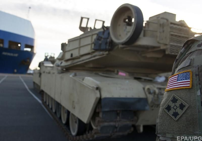 США перекинули у Східну Європу понад 2 тисячі танків