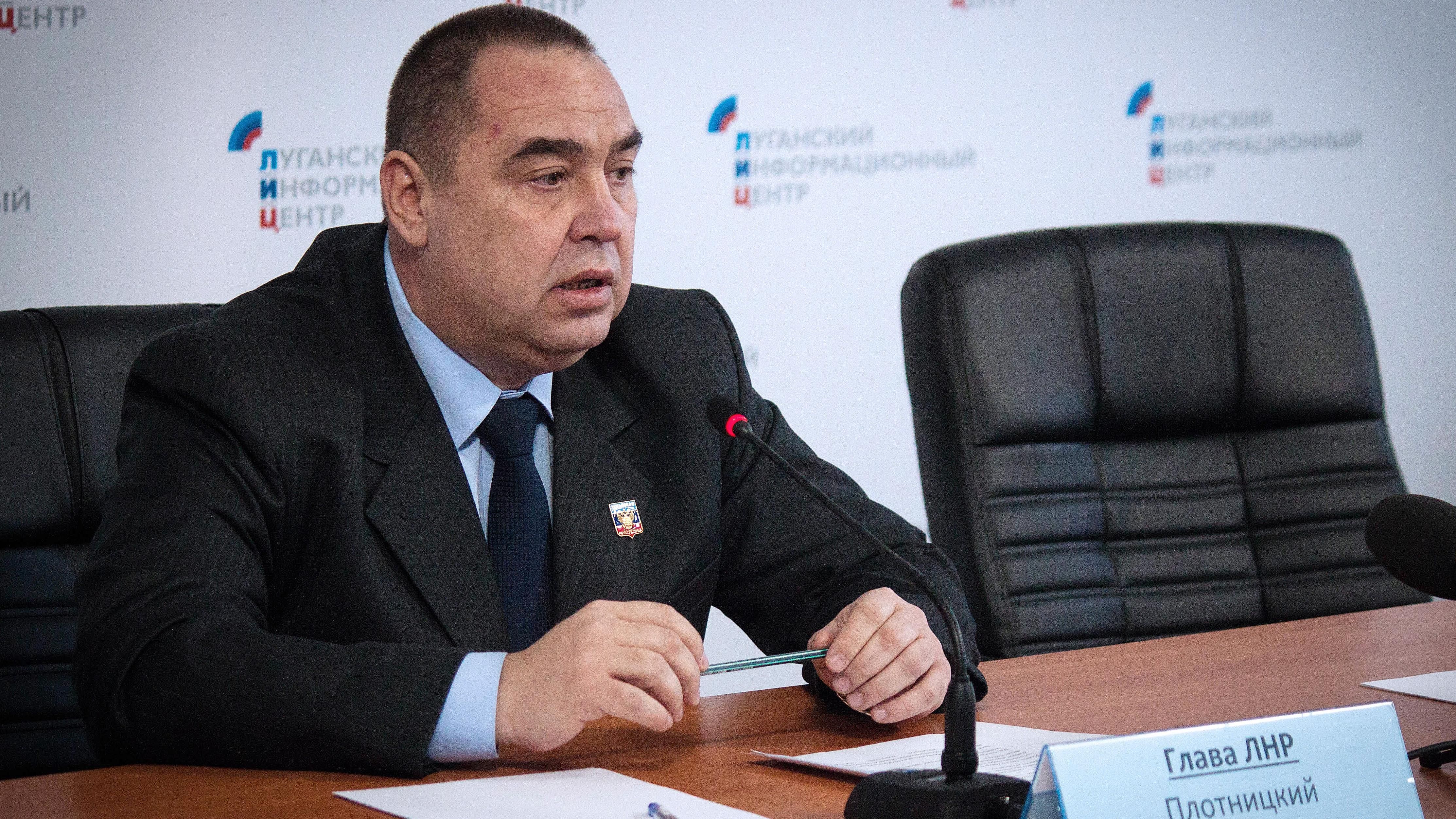 Плотницкий сделал заявление относительно окончания войны на Донбассе