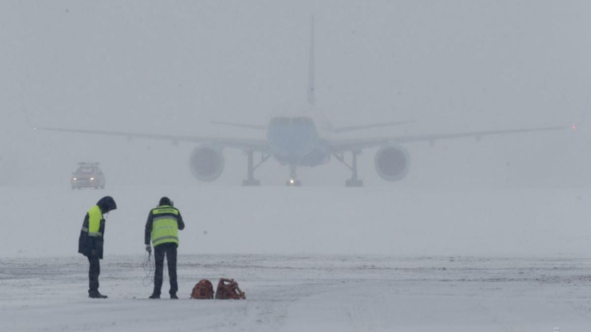 В аеропорту "Бориспіль" затримуються рейси
