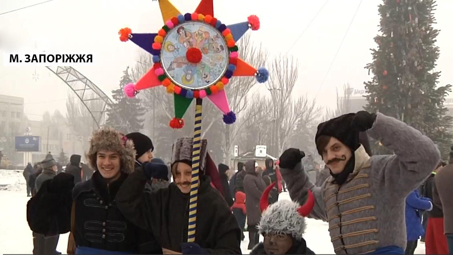 Фестиваль вертепов и казацкие бои: чем на Рождество удивляют в Запорожье