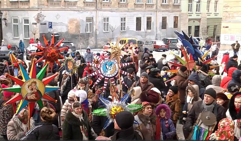 Во Львове прошел традиционный рождественский фестиваль
