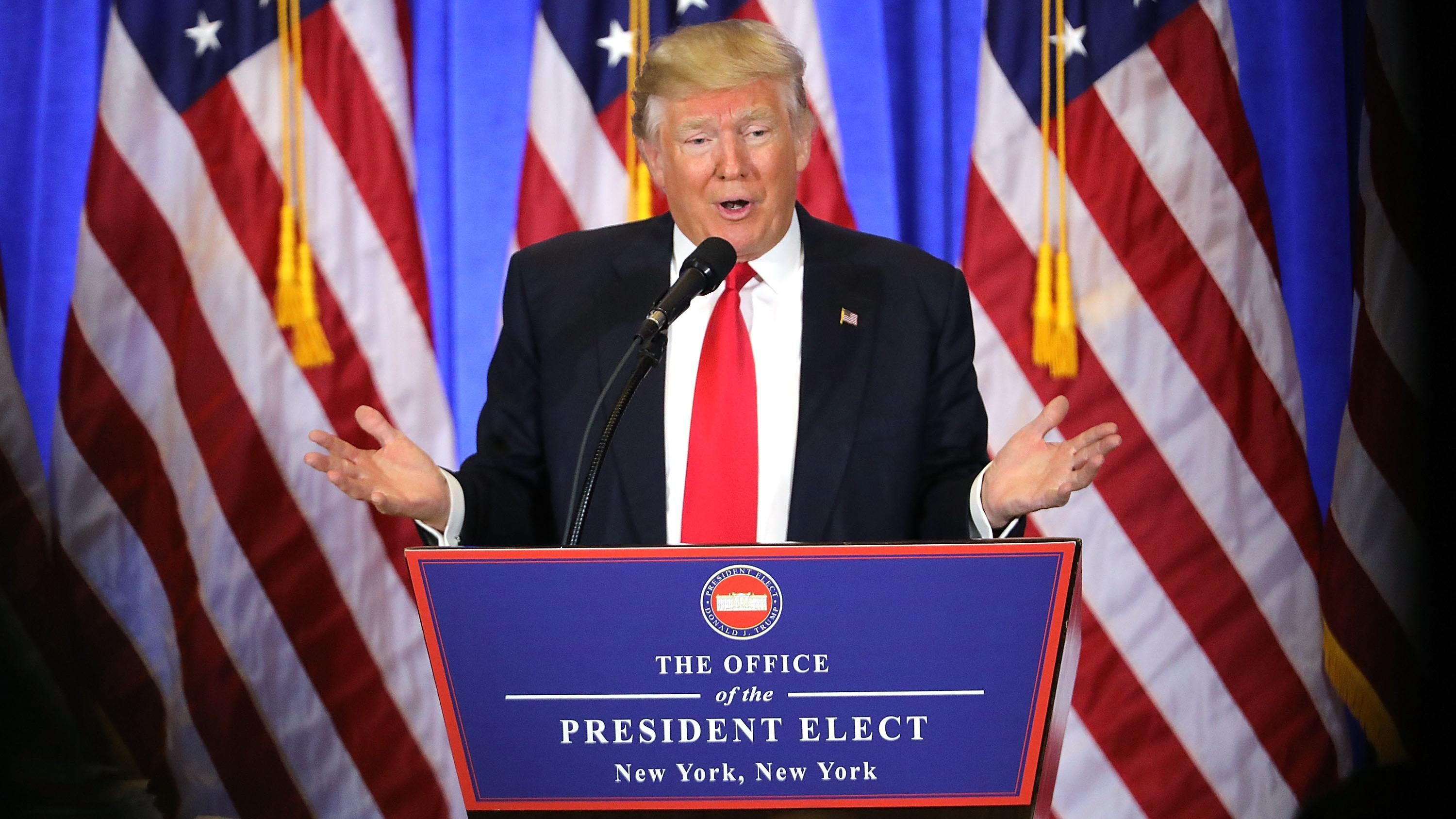 Перший брифінг Трампа, торгова марка невістки Порошенка, бунт в СІЗО, – головне за добу Перший брифінг Трампа, торгова марка невістки Порошенка, бунт в СІЗО, – головне за добу