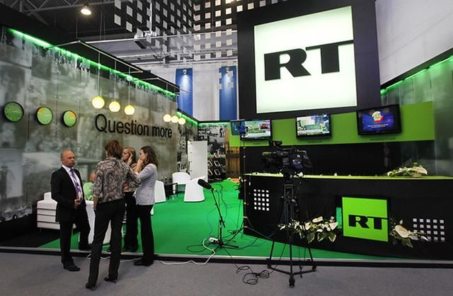 Канал пропаганди Росії увірвався в ефір телеканалу США Канал пропаганди Росії увірвався в ефір телеканалу США