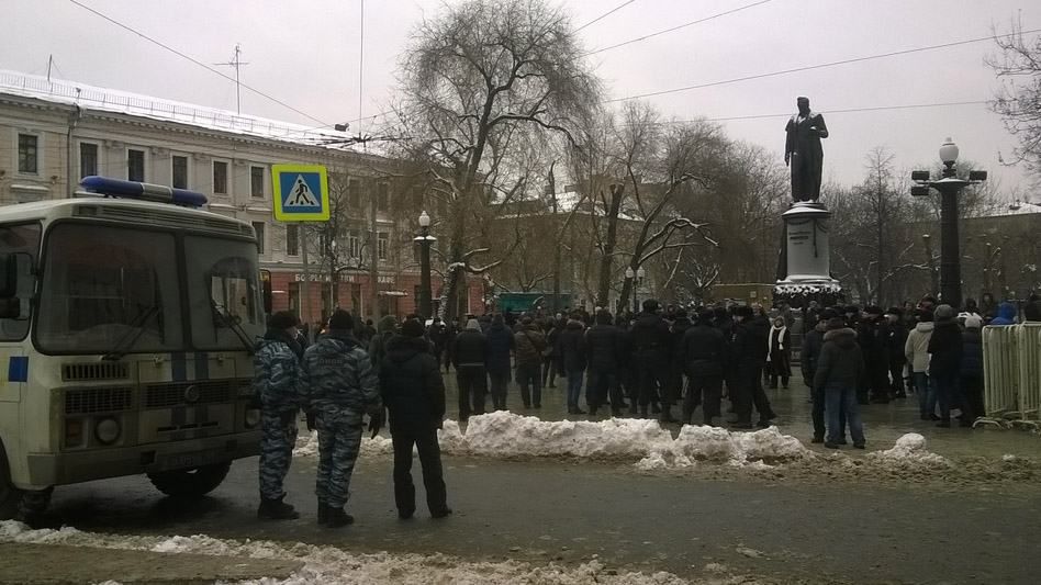 Силовики розігнали акцію на підтримку політв'язнів в Москві
