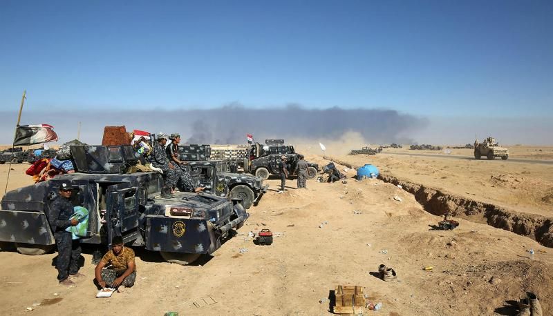 Іракські війська ведуть бої за університетський комплекс, в якому виготовляють хімічну зброю
Іракські війська ведуть бої за університетський комплекс, в якому виготовляють хімічну зброю