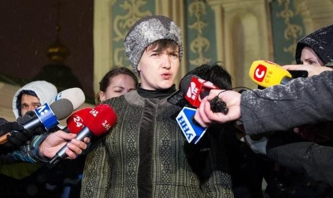 Савченко назвала власні списки полонених некоректними