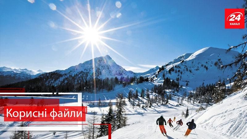 Корисні файли. Як обрати найкращий гірськолижний курорт