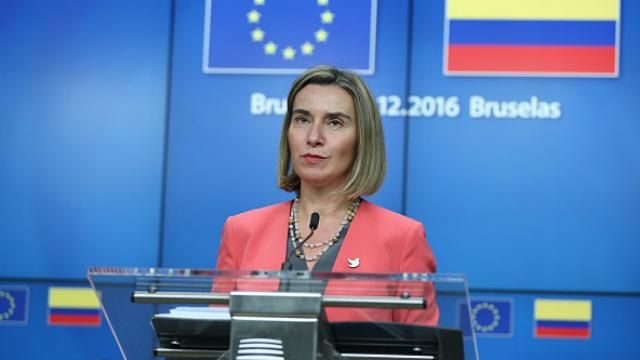 Могеріні м'яко відповіла Трампу на його прогноз щодо розвалу ЄС Могеріні м'яко відповіла Трампу на його прогноз щодо розвалу ЄС