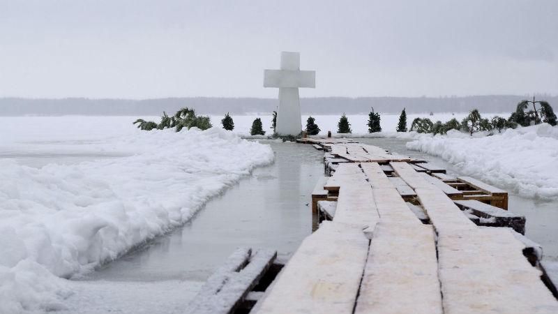 Где можно нырнуть в прорубь в Киеве: полный список