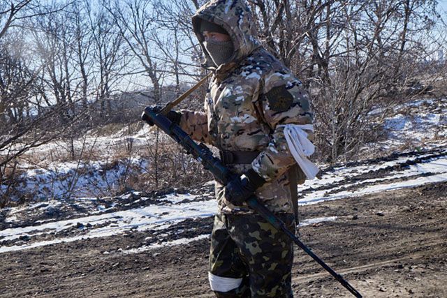 Силы АТО поймали на Донбассе боевика из России