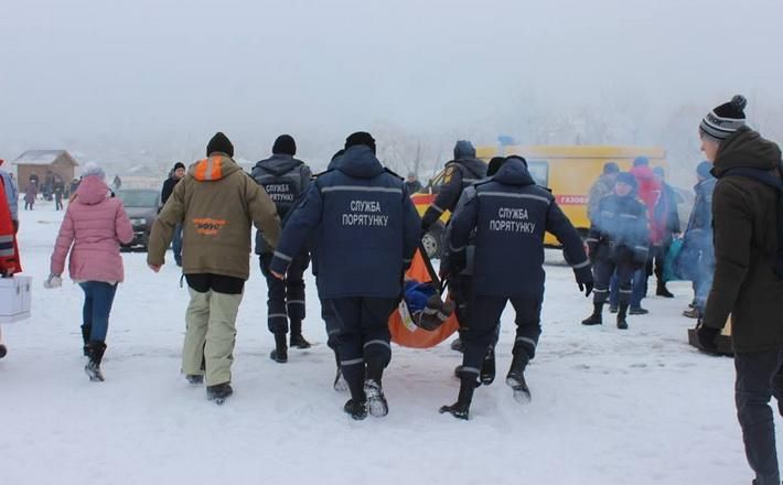 На Крещение едва не произошла трагедия в Черкассах