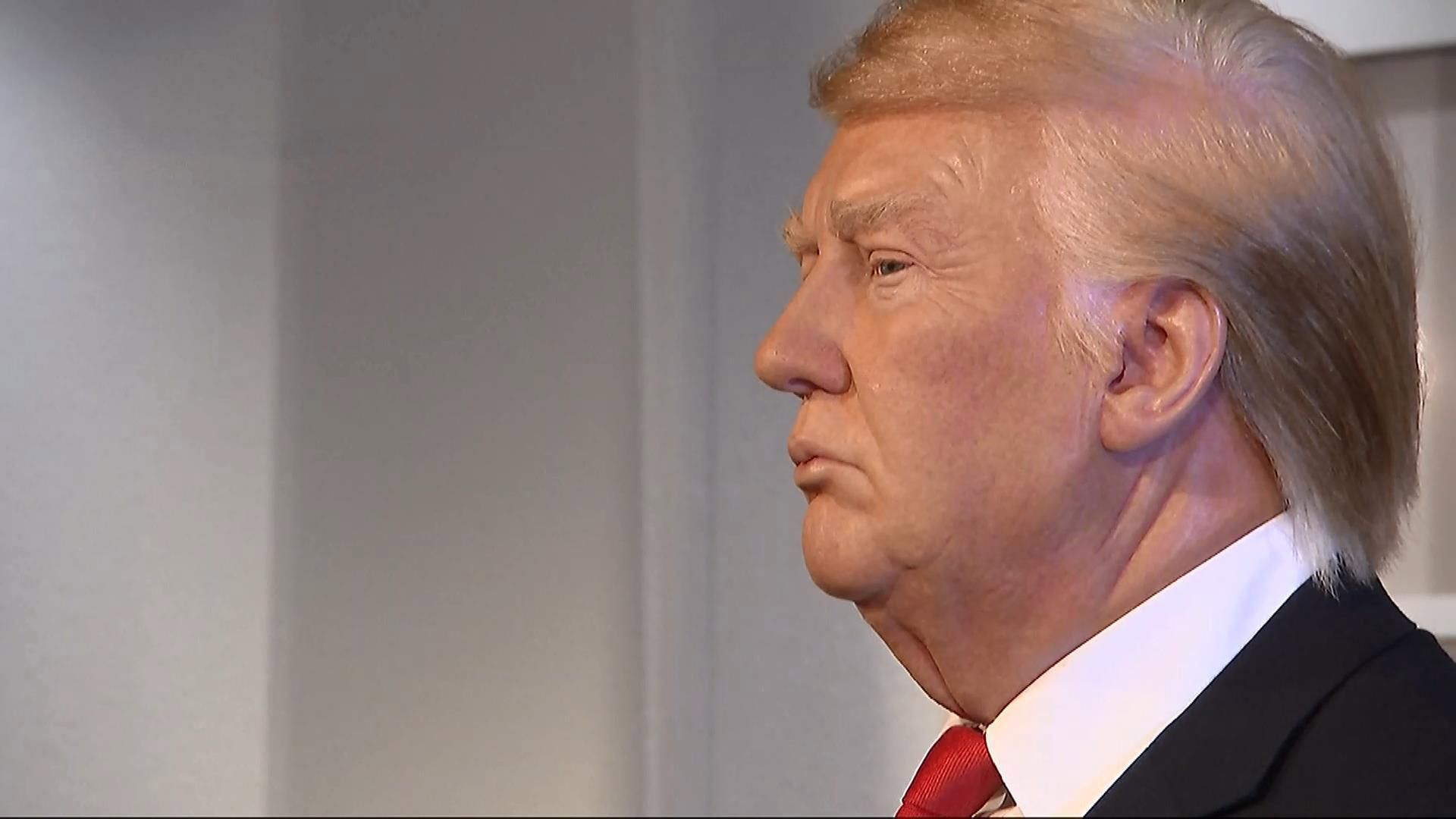 В Музее мадам Тюссо презентовали воскового Трампа В Музее мадам Тюссо презентовали воскового Трампа