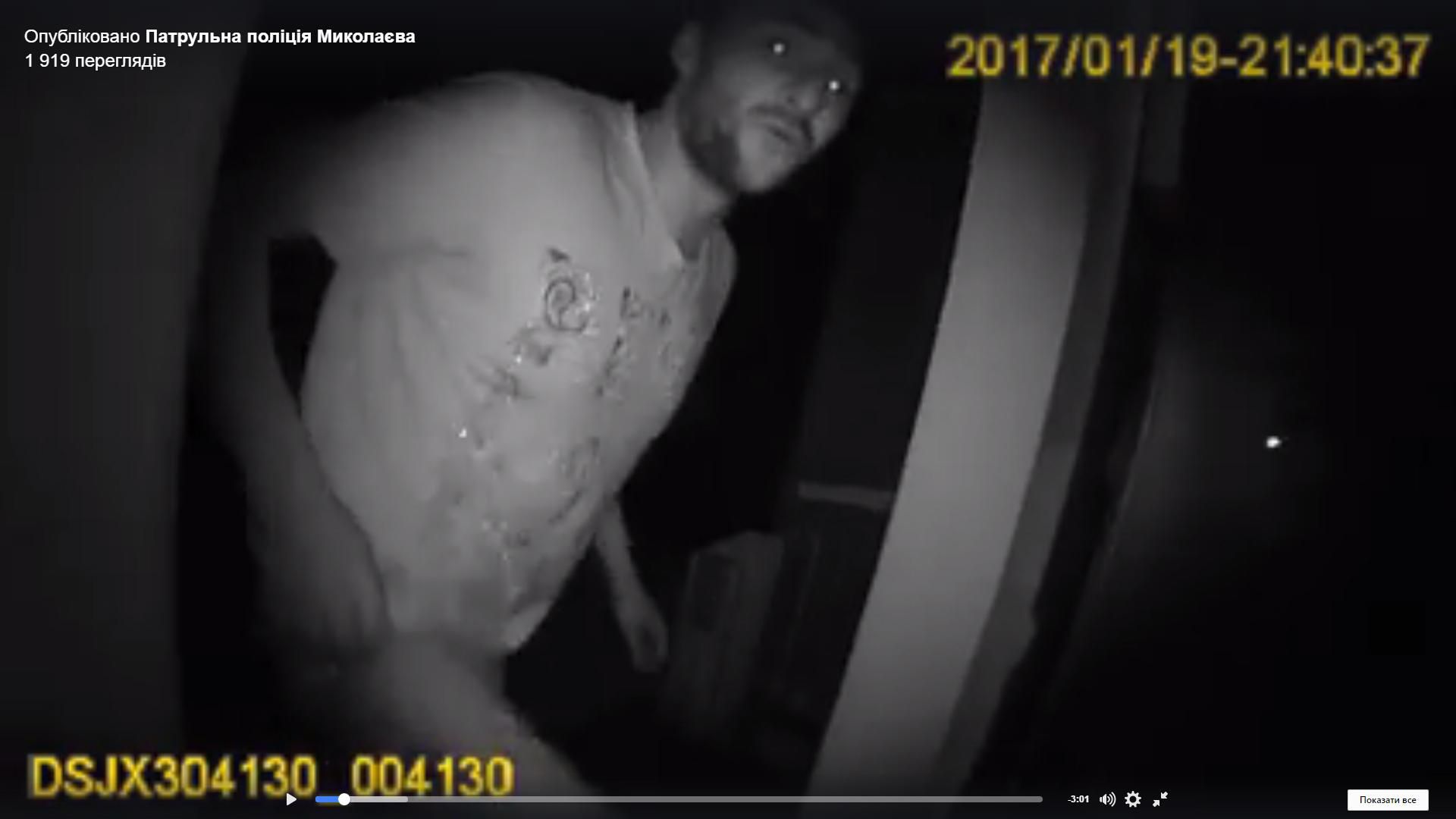 Миколаївський мажор, з яким не змогли справитися поліцейські влітку, знову погрожував копам Миколаївський мажор, з яким не змогли справитися поліцейські влітку, знову погрожував копам