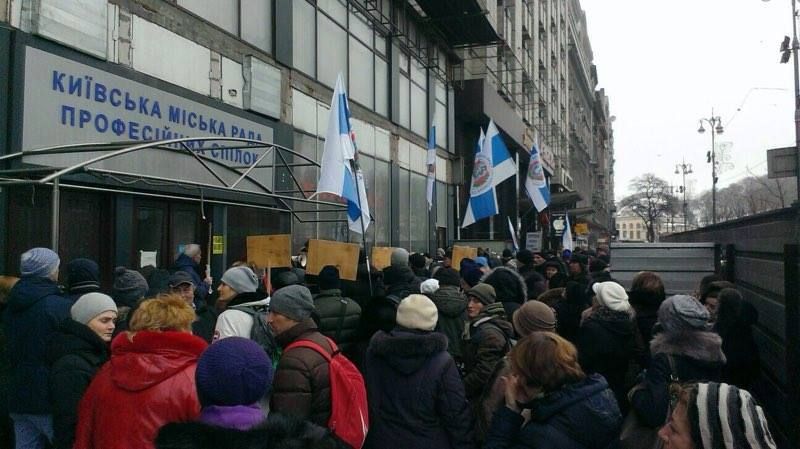 У Києві розгортається черговий скандал довкола Будинку профспілок