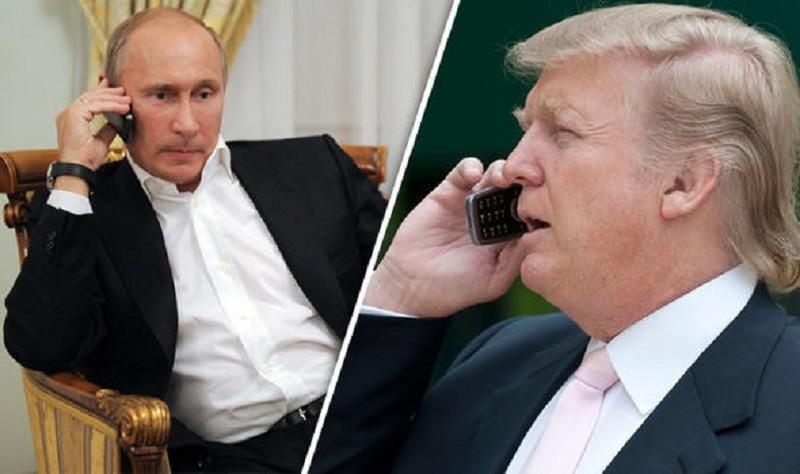 Назвали дату першої офіційної розмови Путіна та Трампа