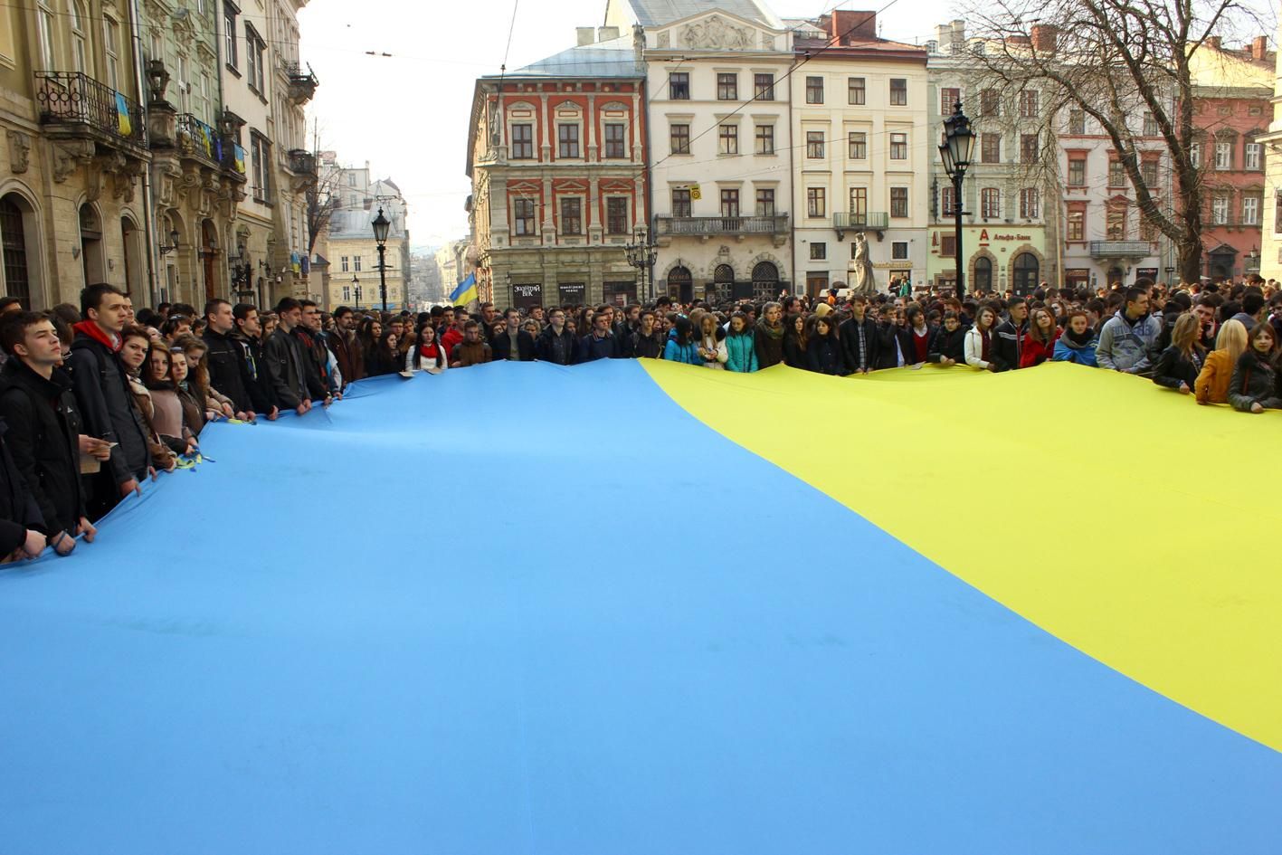 25 лет назад родился украинский флаг