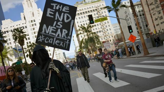 Один из крупнейших штатов США официально начал кампанию за отделение Один из крупнейших штатов США официально начал кампанию за отделение