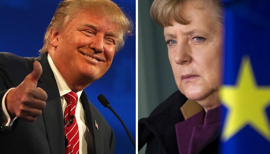 Трамп та Меркель обговорили ситуацію в Україні та світі
