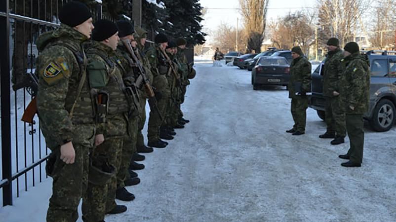 Полиция отправила подкрепление в Авдеевку Полиция отправила подкрепление в Авдеевку