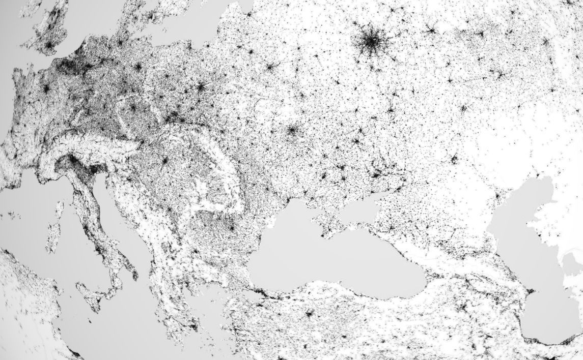 Урбаністи показали цікаву карту планети Урбаністи показали цікаву карту планети