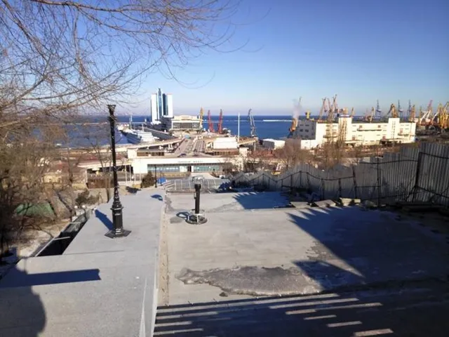 Одеса, Потьомкінські сходи, ремонт Одеса, Потьомкінські сходи, ремонт