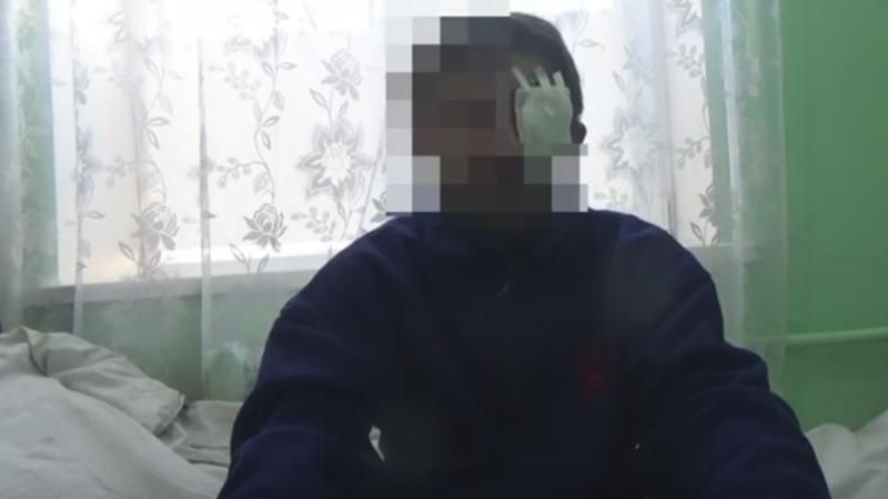 Возле Авдеевки схвачен боевик: появилось видео первых свидетельств