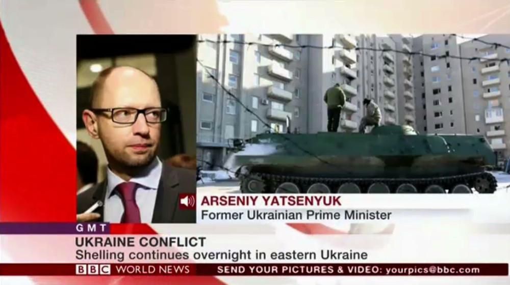 Арсений Яценюк на BBC: Россия не намерена выполнять "Минск"