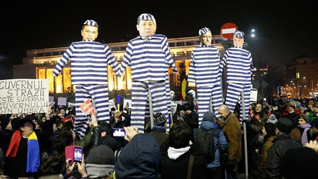 Протести у Румунії: як влада відреагувала на мітинги проти корупції чиновників