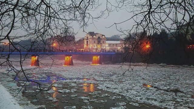 Ужгороду загрожує підтоплення через льодовий "затор" у Словаччині